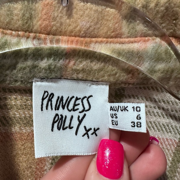 Princess Polly Flannel Jacket - Picture 5 of 8